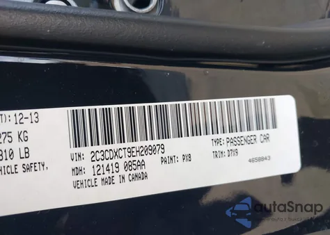 2014 Dodge Charger R/T z USA, uszkodzony, nr VIN 2C3CDXCT9EH209079